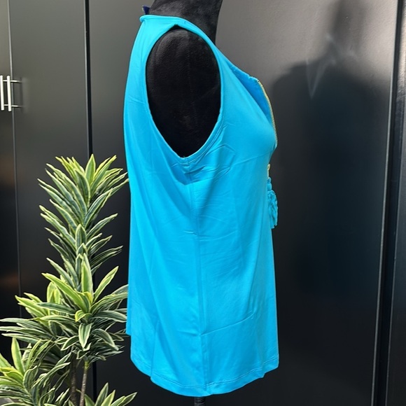 Banana Boat UPF 50+ protection pullover sleeveless 1/4 zip tassel,stretch summer - Picture 7 of 13